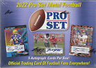 2022 Leaf Pro Set Metal Football Factory Sealed Hobby Box 5 Autographs per box
