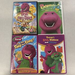 New Listing4 Lot Of Barney’s DVD Dinosaur Fun Music For Kids Movie