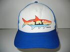 ORVIS Blue/Orange NETPLUS FISHING HAT Outdoor Hunting Hike Trucker Baseball Cap