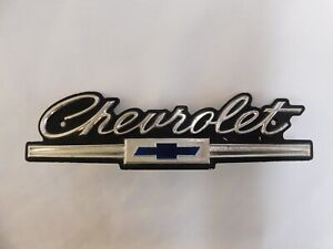 NOS OEM GM 1966 Chevrolet Impala Grille Emblem Ornament Trim Chevy