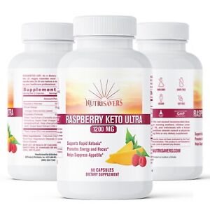 Raspberry Ketone Ultra Helps Boost Metabolism - Natural Thermogenic, 180 Caps