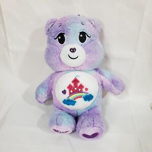 Care Bears Care A Lot Bear 40th Anniversary Collector Stuffed Plush Glittery