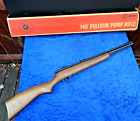 Vtg Crosman Model 140 Pump Action Wooden Stock .22 Cal. Air Pellet Rifle. NMNT!