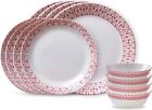 Corelle Everyday Expressions 12-Pc Dinnerware Set, Service for 4, Durable and...