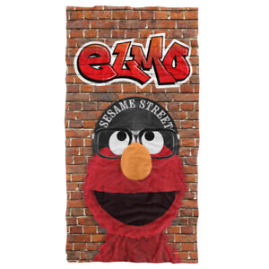 Sesame Street Urban Elmo Graffiti Officially Licensed Beach Towel 30