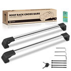 Aluminum Alloy & Nylon Roof Rack Cross Bars for Kia Soul 14-19 165 lbs Hatchback