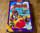 disney's Talespin complete in box nintendo nes tailspin original game MINT