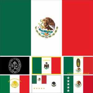 Mexico Flag Mexican Inquisition Cristeros Carlota Queen Imperial President Sea
