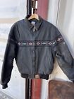 Vintage Carhartt Santa Fe Aztec Jacket Black USA Made 1990s Sz L /XL