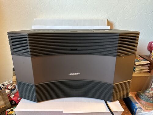 BOSE Acoustic Wave Music System II CD FM/AM (Graphite Gray) NO Remote - Works