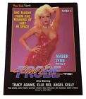 Adult Star AMBER LYNN 8.5x11 Double Sided Ad Slick Movie Promo Photo!!