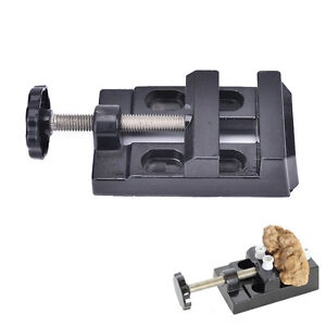 Mini Jaw Bench Clamp Drill Press Vice Opening Parallel Table Vise DIY Craft _-_