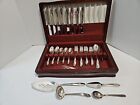 VINTAGE HOLMES and EDWARDS INLAID SILVER-PLATED FLATWARE FLORAL