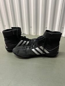 New ListingMens Adidas Combat Speed 5 Wrestling Shoes Sz 10 M Used Black BA8007 MMA