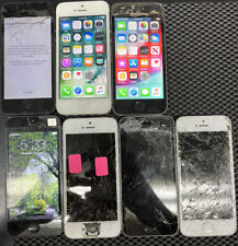 Lot Of 7 Apple iPhone 5/5S A1533 A1429 64GB/32GB UNLOCK IMEI For Part/Repair D85