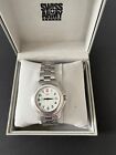 SWISS ARMY Mens Classic Officers Watch Mid 1990's  Stainless Steel New Battery