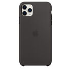 Genuine Apple iPhone 11 Pro Max Silicone Case Black