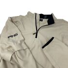 Ping Collection Mens Golfing Pullover Jacket Removable Sleeves Size Large Golf