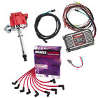 HEI Distributor & MSD 5520 Street Fire Ignition Box Kit, For SBC/BBC 350