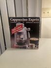 Salton Cappuccino Expres Cappuccino Espresso Maker - White- EX80WHT