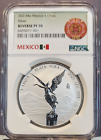 2021 MEXICO SILVER LIBERTAD 1 ONZA REVERSE PROOF NGC PF 70 BEAUTIFUL LOW MINTAGE