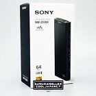 Sony NW-ZX300 Black Hi-Res Walkman 64GB Digital Music Player Made in Japan NEW