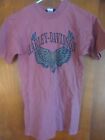 harley davidson shirt size small - indian red
