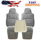 For 2002-2007 Ford F250 F350 Lariat XLT Front Seat Cover & Driver Foam Cushion (For: 2002 Ford F-350 Super Duty Lariat 7.3L)