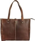 Buffalo Leather Handbags Tote Shoulder Top Handle Bags for Women Pack of Two