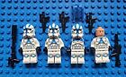 LEGO 75280 Star Wars Clone Trooper 501st Legion Minifigure Lot with Accessories