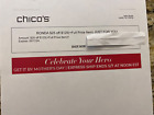 CHICO'S DISCOUNT 14-digit PROMO COUPON: $25 OFF $125 PURCHASE- Expires 5/11/24