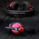 Sennheiser HD25 with Red Aluminium Earcups and Hinges Custom Cans