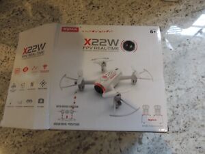 Syma X22W Drone 4 Channel 2.4 GHz RC Quadcopter  NO CHARGER READ