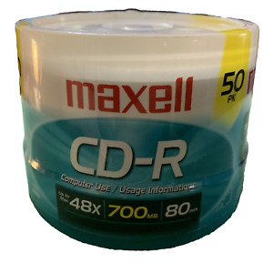 MAXELL 50 pack CD-R 48x 700MB 80min