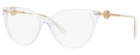 Authentic VERSACE Rx Eyeglasses VE 3298B-148 Crystl w/Demo Lens 55mm *NEW*