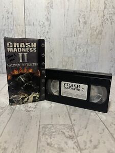 Crash Madness II: Maximum Destruction VHS!! (2002) Monster Jam Official!! Tested