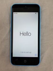 Apple iPhone 5C 8GB A1532 Blue (Unlocked) Open Box zN2440
