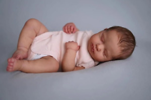 20 inch Reborn Baby Dolls Girl Cute Realistic Baby Doll Full Body Silicone Sl...