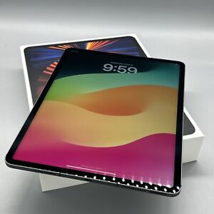 New ListingApple iPad Pro 5th Gen 128GB, Wi-Fi + 5G (Unlocked), 12.9 in - Space Gray