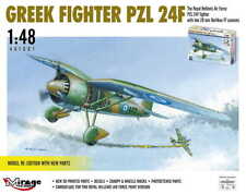 MIRAGE 481007 1:48 Greek Fighter PZL 24F w/ 20mm Oerlikon [2022 RE-EDITION]