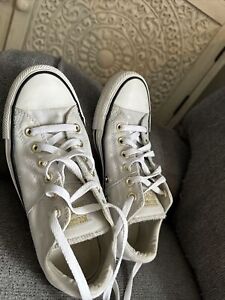 Converse Chuck Taylor Light Gray With White Polka Dots