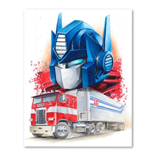 Transformers' Optimus Prime Art Print