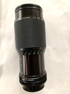 Canon  Vivitar MC Zoom 80-200mm 1:4.5 58mm Lens
