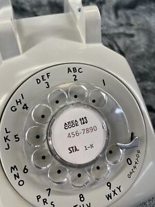 Vintage 1960's Business Telephone NEW CUSTOM dial card X1: Your Letter & #'s