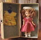 Vintage 1950's Joanie Walker Doll With Clothes & Wardrobe Trunk