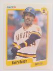 1990 Fleer Baseball #461 Barry Bonds (Printing Error)