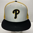 New ListingPhiladelphia Phillies Hat Cap Fitted Mens 7 3/8 Black Yellow New Era Baseball