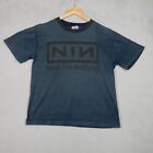Nine Inch Nails Now I'm Nothing Top Heavy Vintage 90s Blue Medium T-Shirt