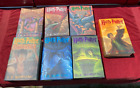 harry potter complete set books 1-7 hard cover first american edition