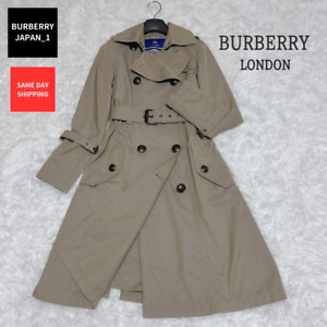 BURBERRY LONDON BLUE LABEL Trench Coat Nova Check beige size M japan japanese #1